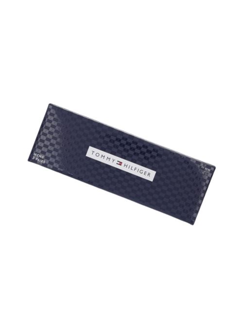 Calza blu giftbox 3pz Tommy Hilfiger | 701235376001